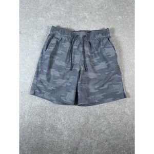 Aftco Camo Shorts Mens Small Activewear Elastic Waist Unlined Stretch Gym